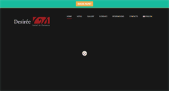 Desktop Screenshot of desireehotel.com